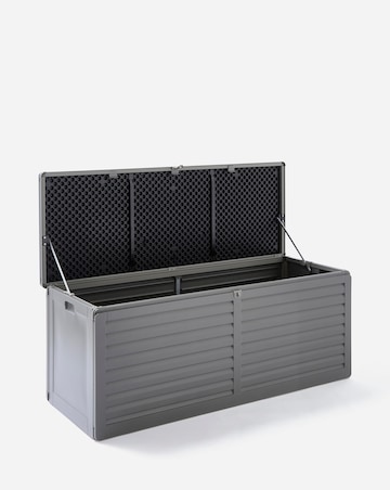 Charles Bentley Black/Grey 390L Storage Box