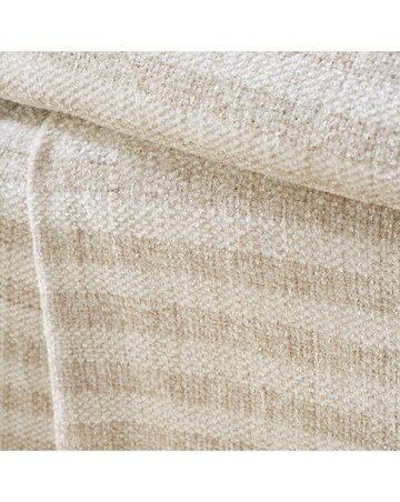 Catherine Lansfield Striped Chenille Throw