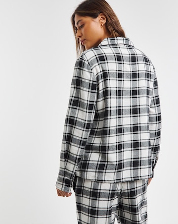 Pretty Secrets Christmas Family PJ - Ladies Mono Woven Button Through