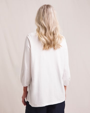 Julipa Pure Cotton Embroidered Top