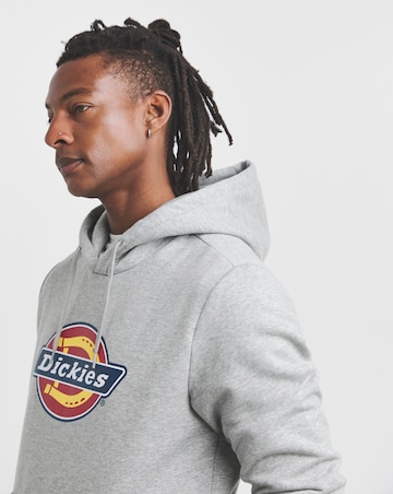 Dickies Icon Logo Hoodie - Grey Melange