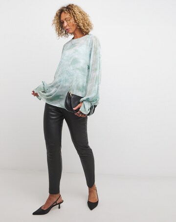 Joanna Hope Tie Sleeve Blouse