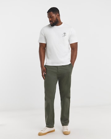 Jack & Jones Premium Kyle Back Graphic T-Shirt - White