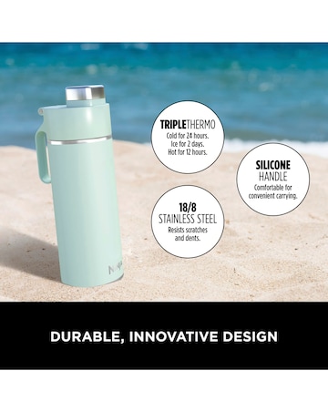 Ninja Thirsti Carbonated 20oz Bottle with Carbonation Lid in Mint