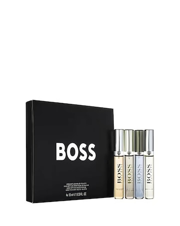 Hugo Boss 4 Piece Mens Gift Set 2 x 10ml EDT & 2 x 10ml EDP