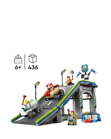 LEGO City No Limits: Race Car Ramp Track Toy Playset 60460