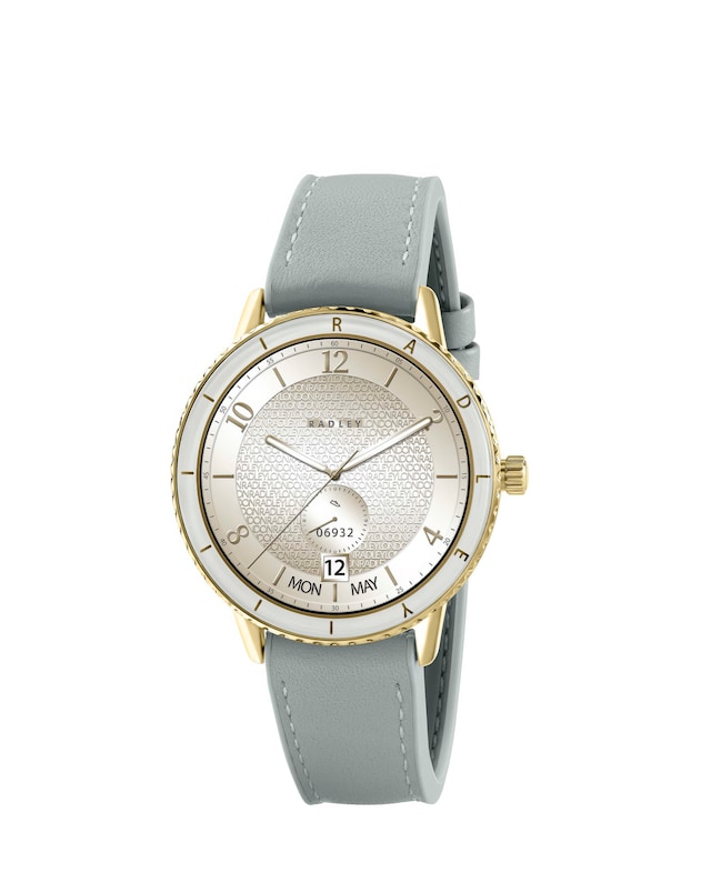 Radley Series 57 AMOLED Leather Silicone Strap Smart Watch - Eucalyptus