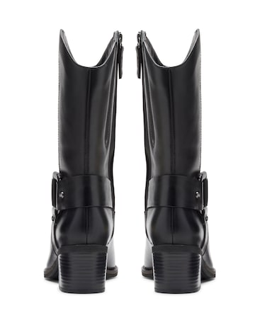 Clarks Morzine Leather Western Boots Standard Fit