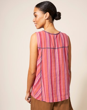 White Stuff Libset Stripe Vest