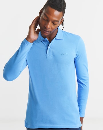 ellesse Essentials Nerola Long Sleeve Polo