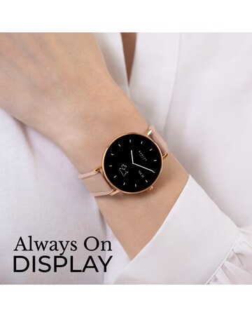 Radley Series 28 AMOLED Leather Strap Watch - Cobweb