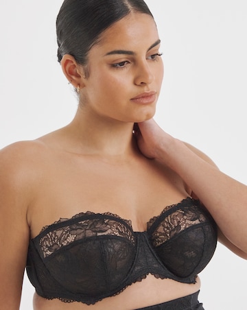 Pretty Secrets New Ella Multiway Wired Bra (B-G) Black
