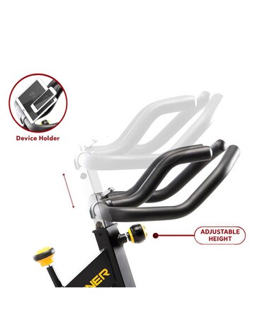 Circuit Fitness Deluxe Club Revolution 955 Cycle Yellow