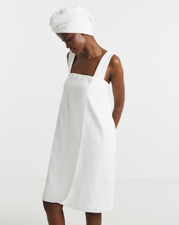 Pretty Secrets Towelling Shower Wrap And Turban