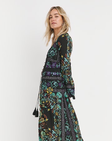 Joe Browns Marine Boho Crinkle Maxi Dress