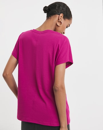 Pure Cotton V-Neck T-Shirt