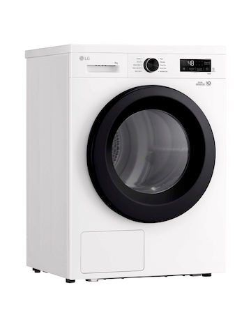 LG X 10 RHX1009NWK 9kg Heat Pump Tumble Dryer - White + Install