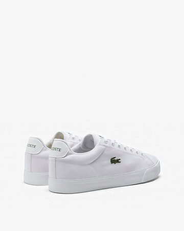 Lacoste Lerond Set Canvas Trainers - White