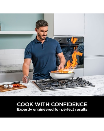 Ninja Foodi ZEROSTICK Stainless Steel 30cm Frying Pan