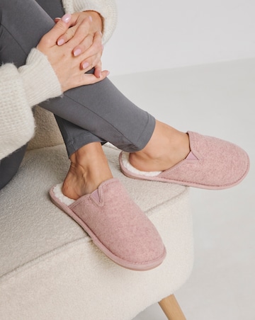 Caitlyn Open Toe Mule Wide E Fit