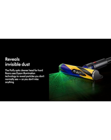 Dyson V15 Detect Absolute Cordless Vacuum Cleaner, Yellow/Nickel
