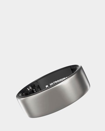 Ultrahuman Ring AIR Bluetooth Smart Ring - Raw Titanium - Size 11