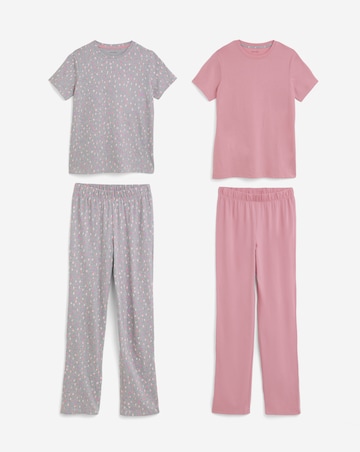JD Williams (2 Pack) Value Pyjama Sets