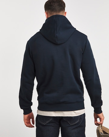 Timberland Hampthon Tonal Logo Hoodie - Navy
