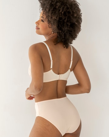 Pour Moi Atelier High Waist Deep Brief Ivory/Champagne