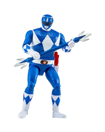 Mighty Morphin Power Rangers Auto Morphin Blue Ranger Figure