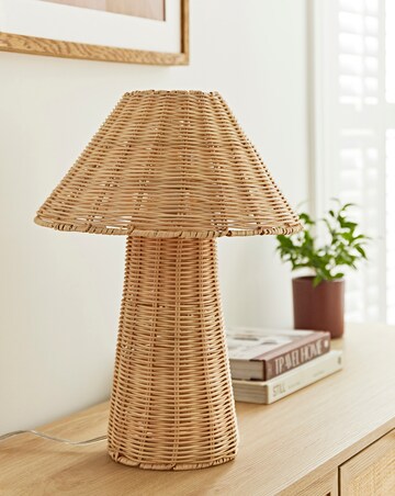 Natural Rattan Lamp