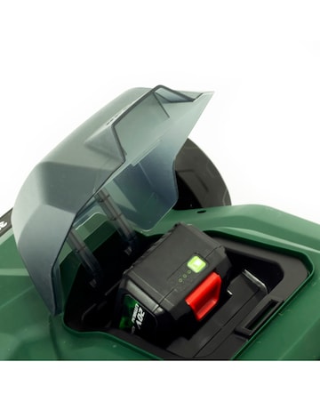 Webb Eco 20v 33cm Lawnmower & 25cm Line Trimmer (1 x 4.0ah Lith-Ion Battery)