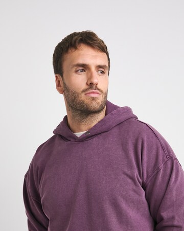 Acid Wash Oversized Hoodie