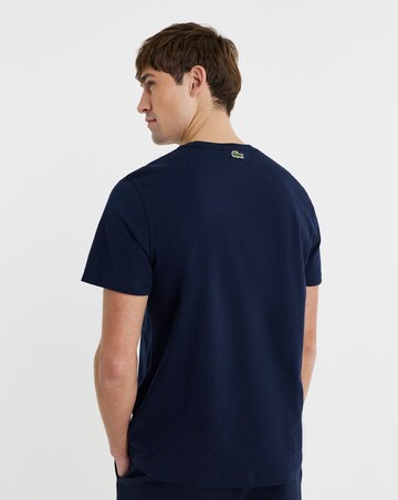 Lacoste Short Sleeve Croc T-Shirt - Navy