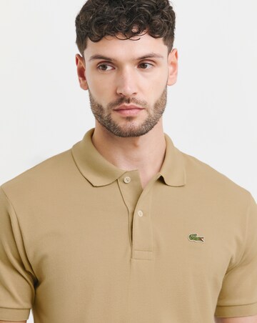 Lacoste Classic Beige Short Sleeved Polo