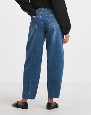 Simply Be Mid Wash Tapered Leg Jean
