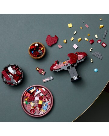 LEGO Marvel Iron Man MK4 Bust, Buildable Model for Adults with Minifigure 76327