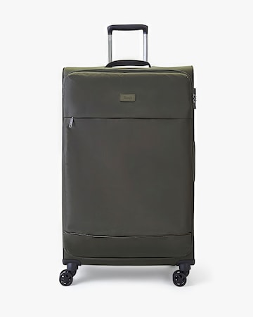 Rock Paris Large Suitcase - Olive Green