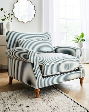 Naomi Stripe Armchair