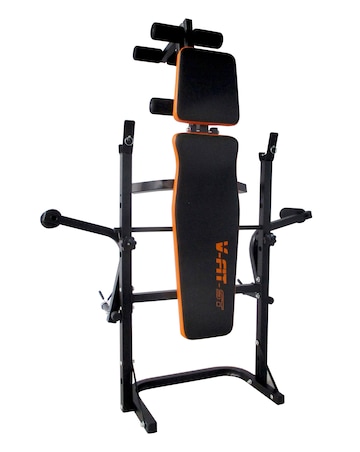 V-fit Folding Weight Training Bench