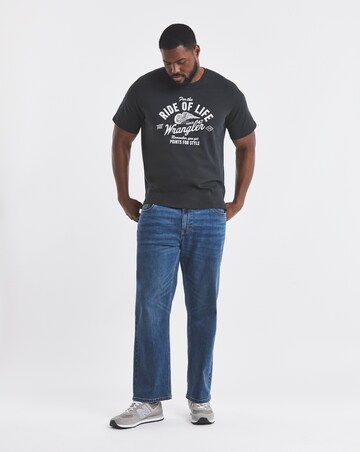 Wrangler Americana T-Shirt - Faded Black