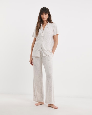 Pretty Lounge Moon & Star Print Pyjama Set