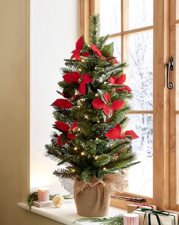 Christmas Poinsettia 3FT Christmas Tree