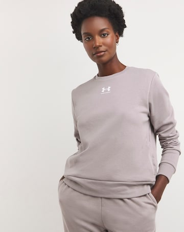 Under Armour Rival French Terry Crew Neck Sweatshirt
