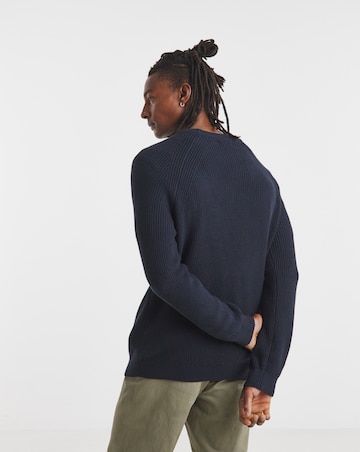 Fisherman Raglan Knitted Jumper