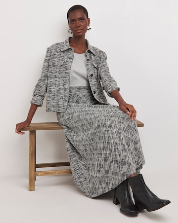 Boucle Trucker Jacket