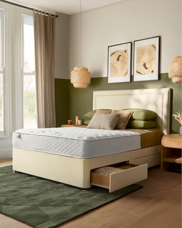 Silentnight Miracoil Mattress Divan Set with 4 Drawers