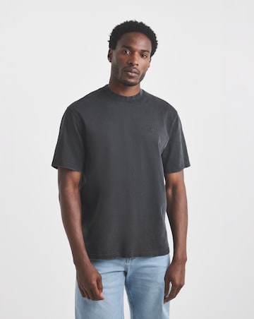 Union Garment Dyed T-Shirt-Black