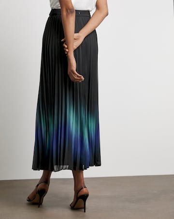 Joanna Hope Ombre Pleated Skirt