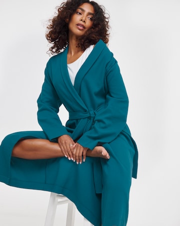 Pretty Secrets Cotton Waffle Dressing Gown